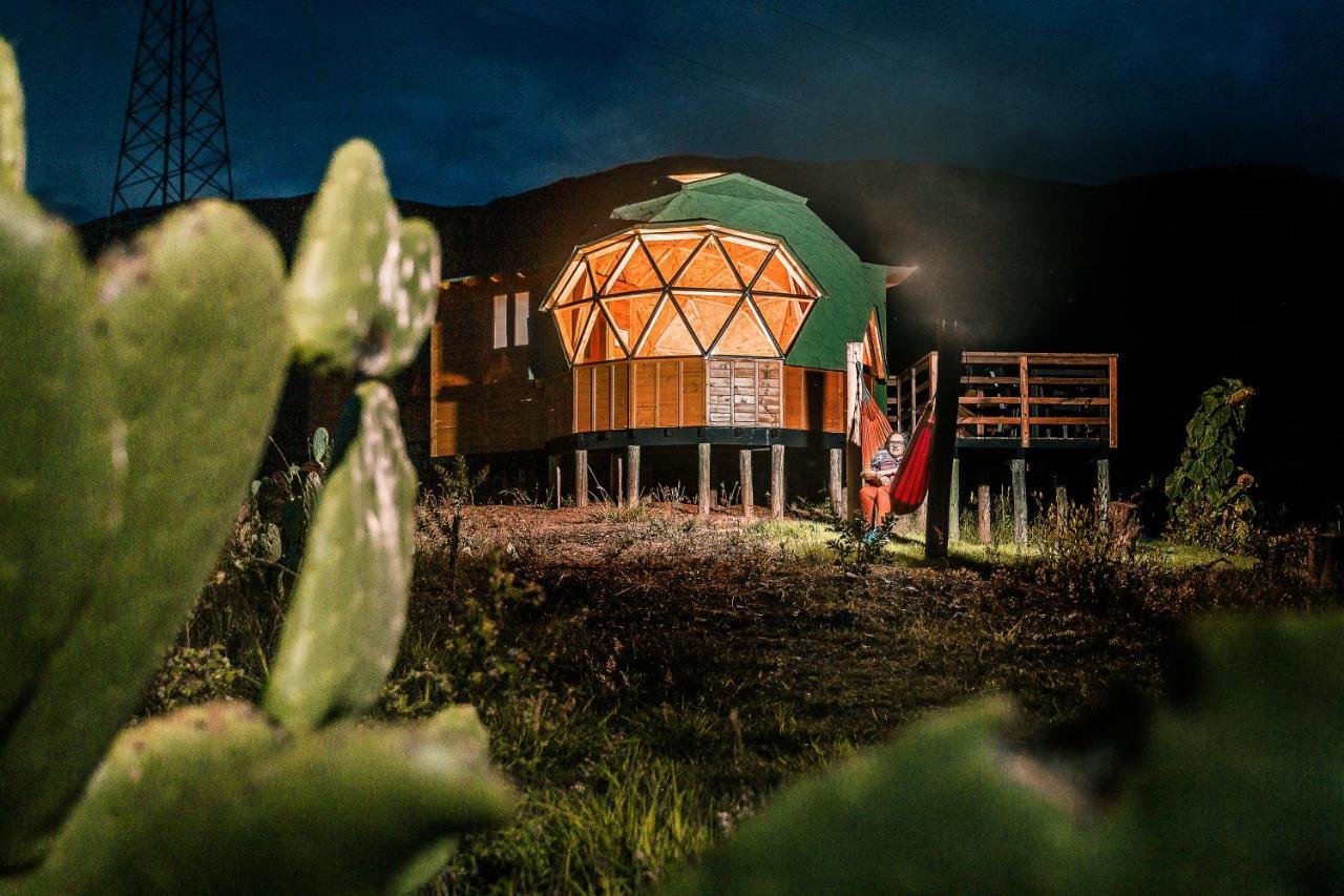 Los Nopales Glamping Sáchica Eksteriør billede