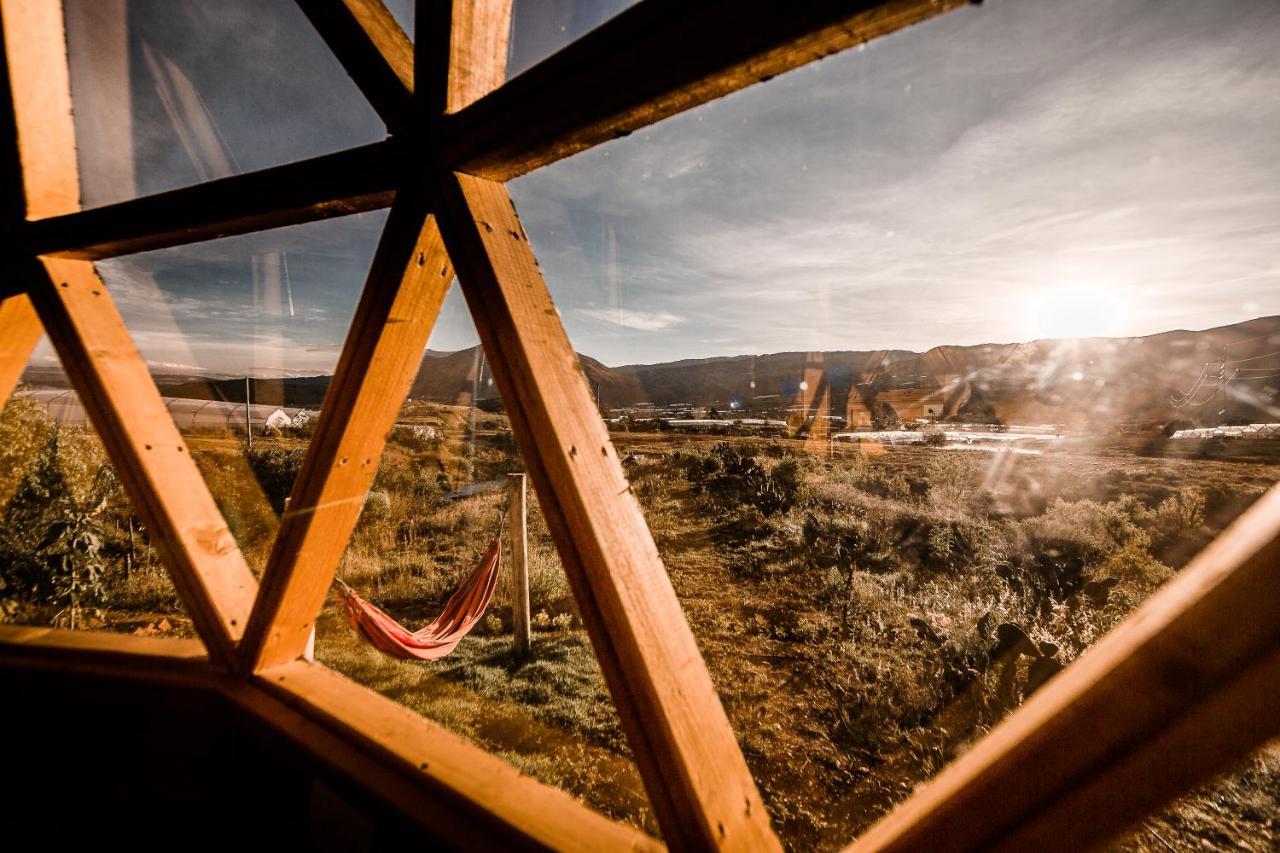 Los Nopales Glamping Sáchica Eksteriør billede