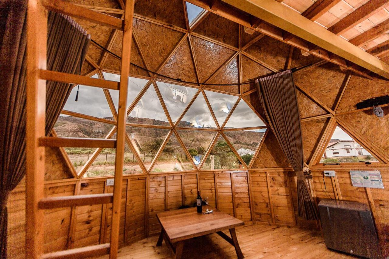 Los Nopales Glamping Sáchica Eksteriør billede