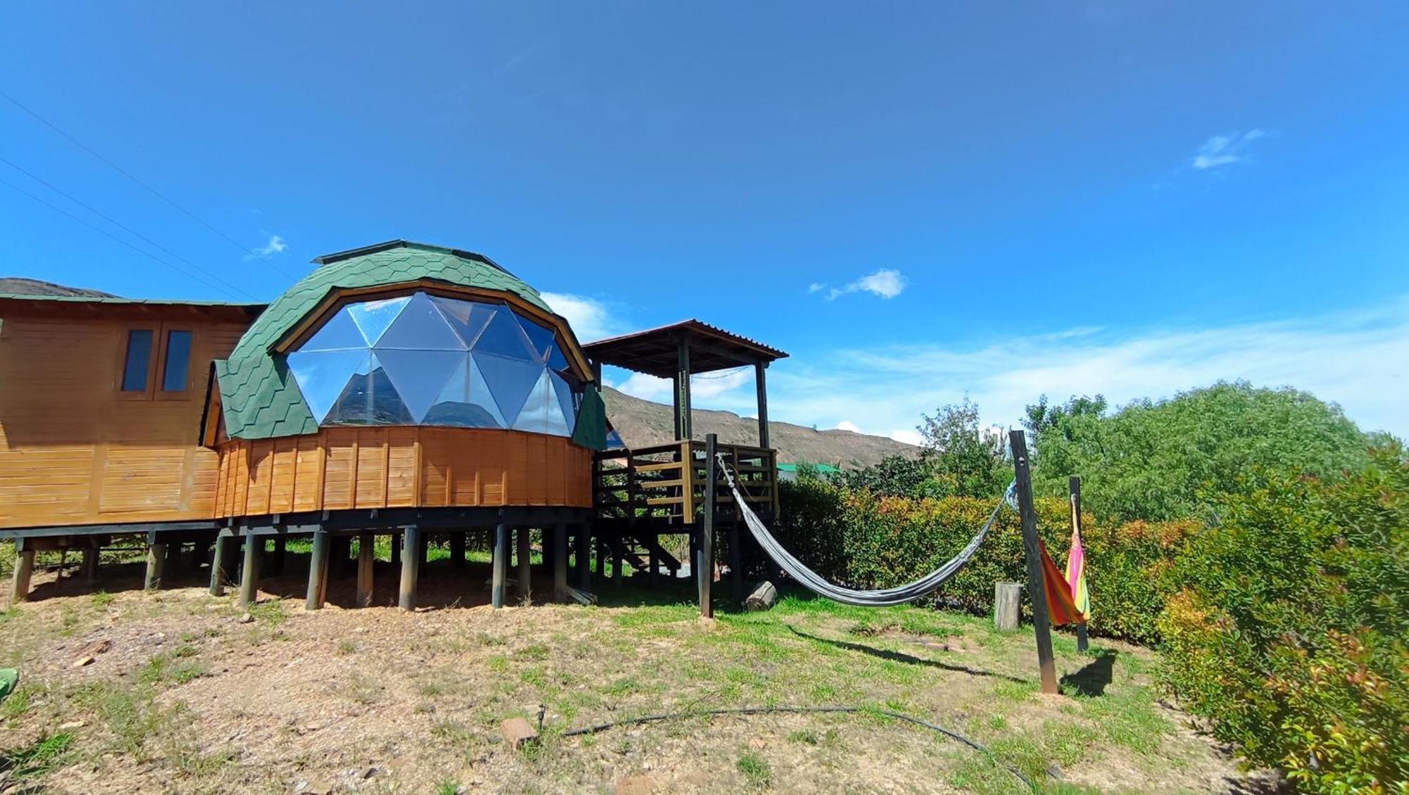 Los Nopales Glamping Sáchica Eksteriør billede